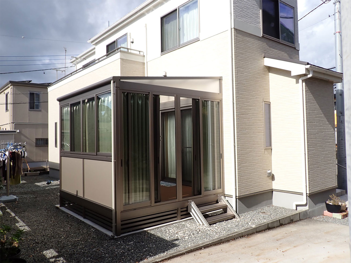 W様邸サンルーム増築